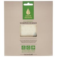 Natural Elements Beeswax Sandwich Bags